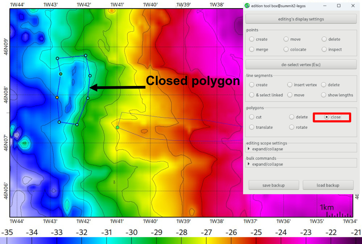 Modify polygon